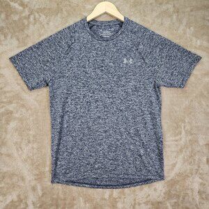 Under Armour The Tech Tee Men's Size M Blue Workout Gym Short Sleeve T-Shirt